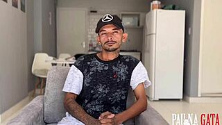 Novice fucks brunette hard, making her moan with oral and ass action