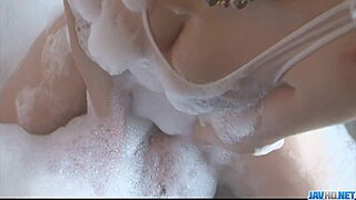 sexy haruka oosawa teases with big tits in solo japanese action at javhd