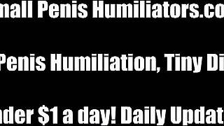 your cock is the most pathetik thing ive ever seen, slave