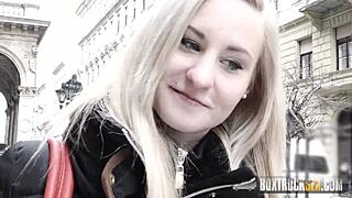 Helena Valentine Gets A Load Over Her Ass