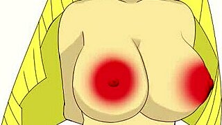 Naked slut with big boobs in beautiful babe fantasy anime hentai adorable tits speed painting 14