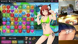 meeting a catgirl in the park