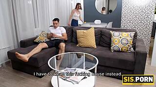 hey sis, feel my cock drilling your tight pussy. that tricking stepbrother got you good.