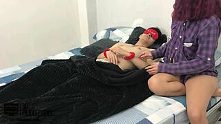 Stepsister Handcuffs Lying Stepbrother For Desire