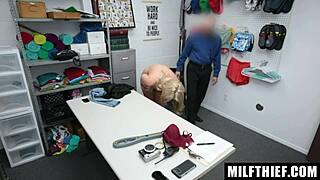 Lisey Sweet Caught Stealing Lingerie, Forced Strip Search?