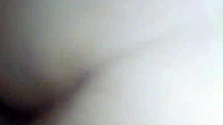 the step sister bends over for intense anal fucking in the bedroom scene