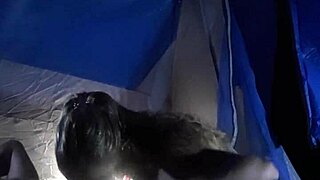 Camping trip turned wild with that slut milf.