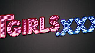 In this tgirl scene, gorgeous Chloe Jordan shows off her crossdressing skills in a hot xxx video