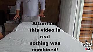 hidden camera catches naughty therapist touching patient's intimate parts until she gives in during tantric massage