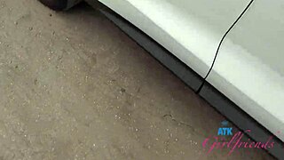 Real Date With Sia Moon's Hairy Pussy And Public Blowjob