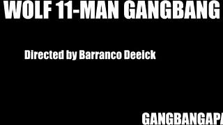 Gangbang with big cocks and blowjobs