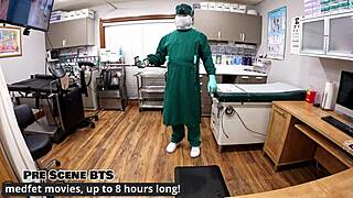 Doctor tampa welcomes ebony teen 18+ solana sweets as his new play toy in hospital fetish scene.