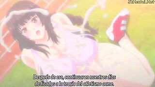 Wow! Busty Athletic Hentai Girl Bangs Her Sensei Hard!