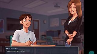 Show us your buttcheeks in summertime saga 41!