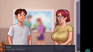 Show us your buttcheeks in summertime saga 41!