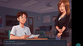 Show us your buttcheeks in summertime saga 41!