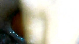 Intense ass play with dildo and big cock