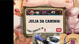 Julia Da Carona Feels Intense Taboo Ecstasy In Public Outdoor Doggy Style Blowjob