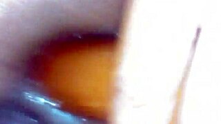 Intense ass play with dildo and big cock