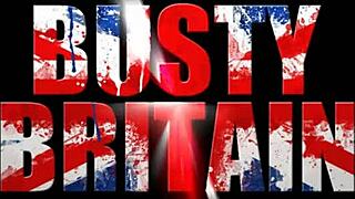 British babe Lily Pink strips and oils her big tits 😘