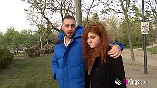 brad's girlfriend loves public blowjobs and wants to prove it outdoors