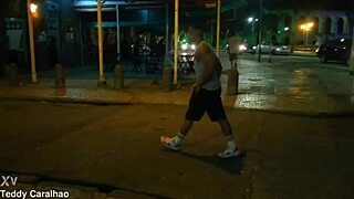 Teddy teases with big cock oral before pussy orgasm