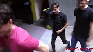 feeling the passion in this intense gay orgy