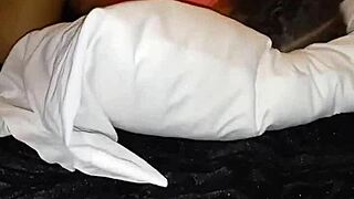 Ebony teen 18+ slut has quick fuck with black neighbor in hardcore action