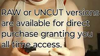 Want to see big tits groping under white crop top? Exclusive for members!