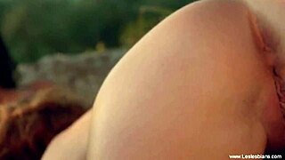 Beautiful Lesbians Strapon Fuck And Kiss!