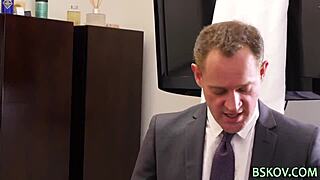 busty blonde pornstar gets ploughed in hardcore scene