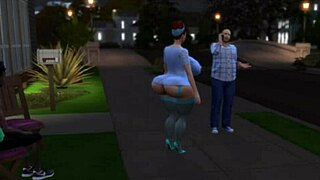 Big ass wife pounded hard by black stud.