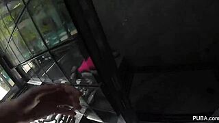 samantha rone showers in steamy scene