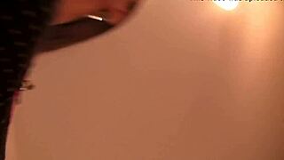 Amateur Brunette Strips Then Takes Anal