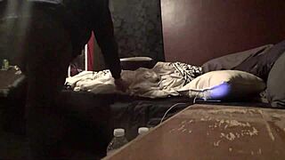 Milf hops on cock for creampie!