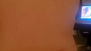 pov view of reverse cowgirl position with orgasm