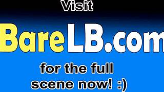 This shemale amateur rides cowgirl bareback while sucking a big cock at home.