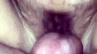 milf's fat pussy squirts in homemade doggystyle
