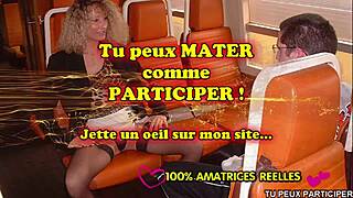 La Salope Exhib Et Le Puceau Du Train