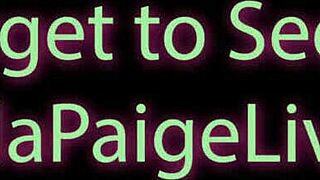 curvy busty milf kayla paige feels so good with vibrator in solo lessons