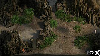 Emily's naked profile in Treasure of Nadia episode 3 scene 65