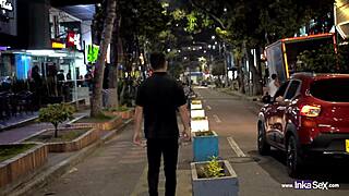 Spying on Sara Blonde at Epic Colombian Club Night