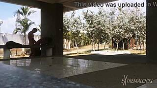 Hey, those twinks are fucking near the football field with friends playing