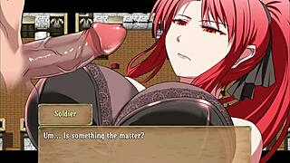 nuko majin the scarlet demonslayer getting blowjob and handjob in rpgm 1 the fallen annihilator