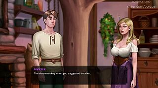 wal - 38 - big tits gypsy and blonde meet for the first time in the wagon. 😍