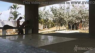 Hey, those twinks are fucking near the football field with friends playing