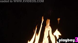 teen elilith noir feels exposed naked in the dark