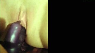 Watch a hot wife use toys to pleasure herself and get a creampie
