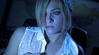 Hot teen threesome first time with step dad