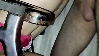 A woman enjoys an intimate encounter without protection with her partner's impressive member.